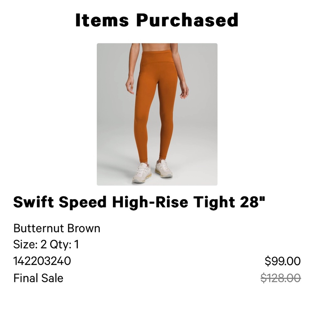 Lululemon Swift Speed Jogger In Butternut Brown - image 1